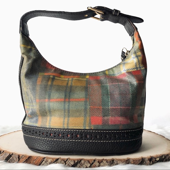 Dooney & Bourke | Ladybug Madras Bucket Bag - Picture 3 of 10